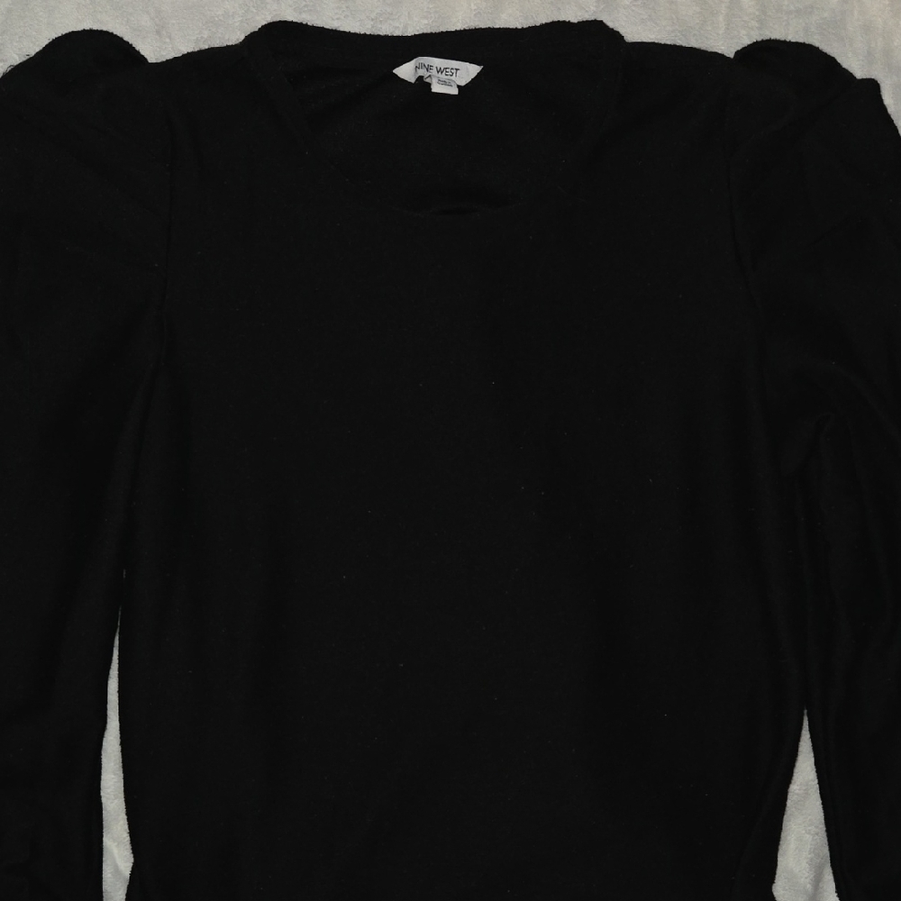 Nine West Elegant Black Blouse